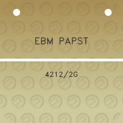 ebm-papst-42122g