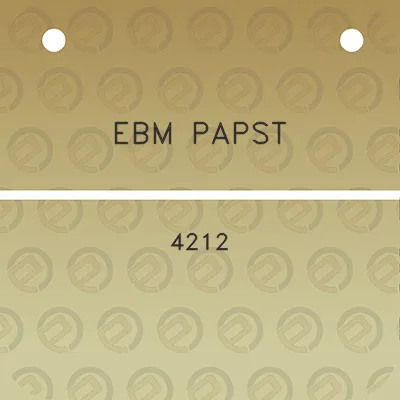 ebm-papst-4212