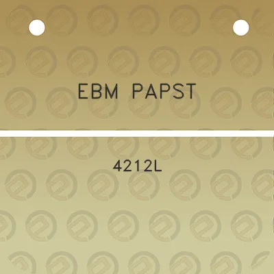 ebm-papst-4212l