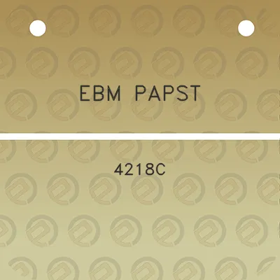 ebm-papst-4218c