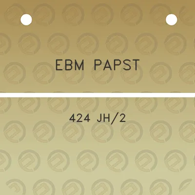 ebm-papst-424-jh2