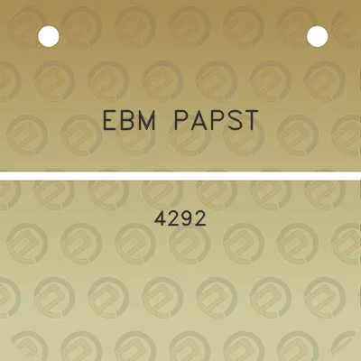 ebm-papst-4292