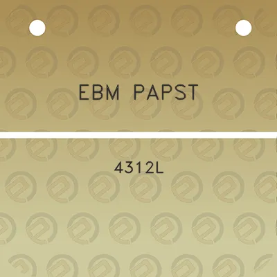 ebm-papst-4312l