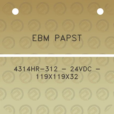 ebm-papst-4314hr-312-24vdc-119x119x32