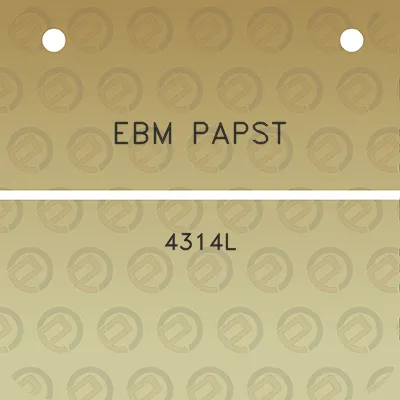 ebm-papst-4314l