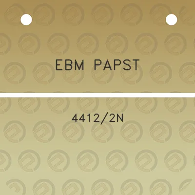 ebm-papst-44122n