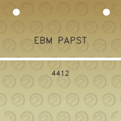 ebm-papst-4412