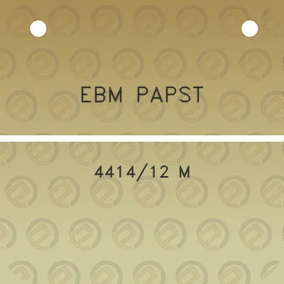 ebm-papst-441412-m