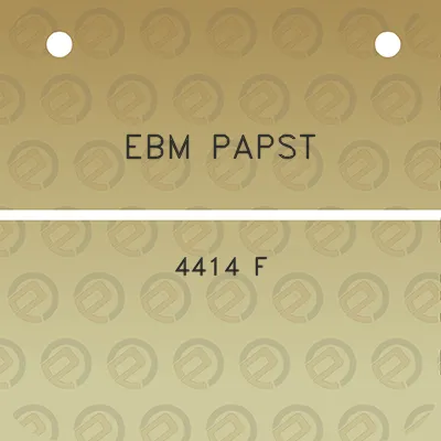 ebm-papst-4414-f