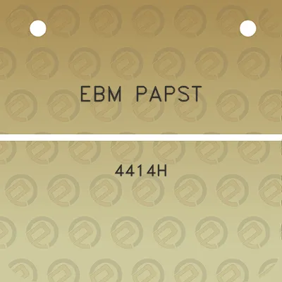 ebm-papst-4414h