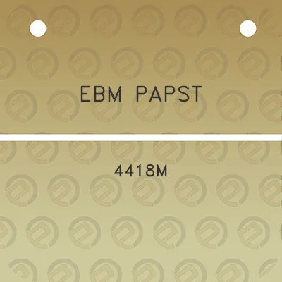 ebm-papst-4418m