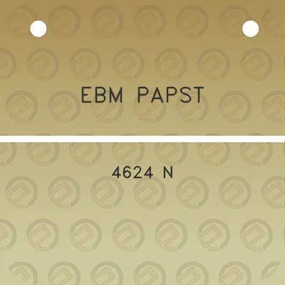 ebm-papst-4624-n