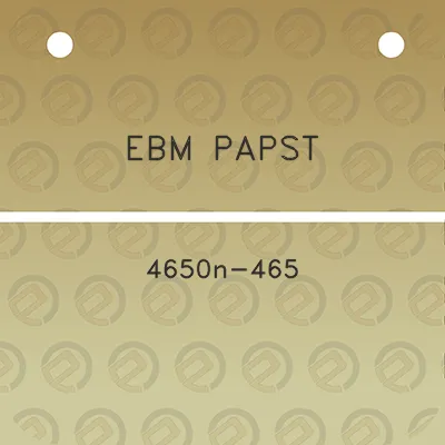 ebm-papst-4650n-465