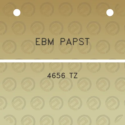 ebm-papst-4656-tz