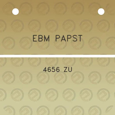 ebm-papst-4656-zu