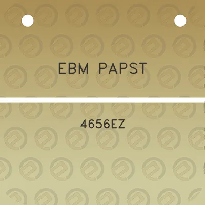 ebm-papst-4656ez