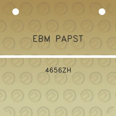 ebm-papst-4656zh