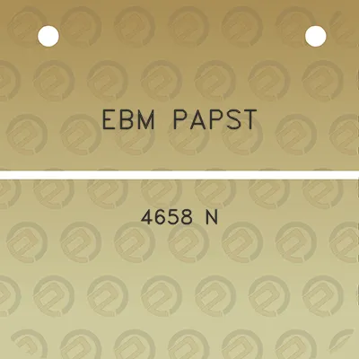 ebm-papst-4658-n