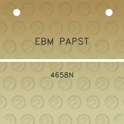 ebm-papst-4658n