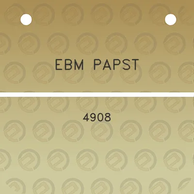 ebm-papst-4908