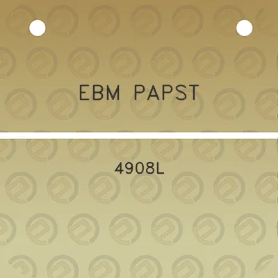 ebm-papst-4908l