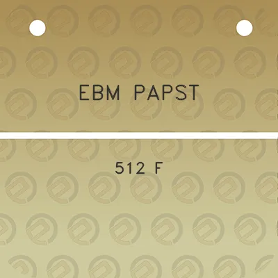 ebm-papst-512-f