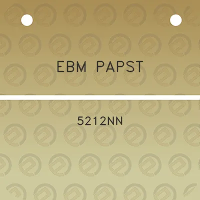 ebm-papst-5212nn