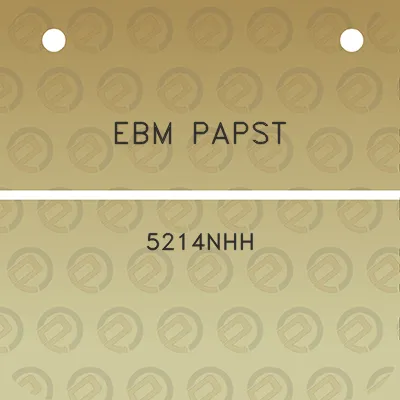 ebm-papst-5214nhh