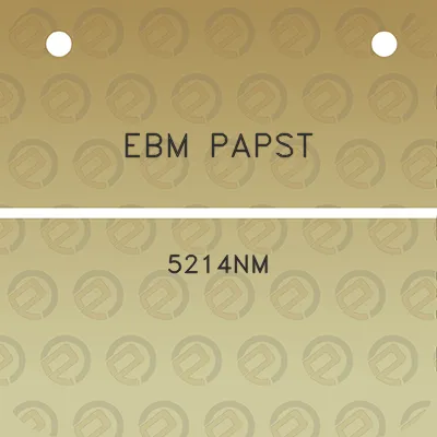 ebm-papst-5214nm