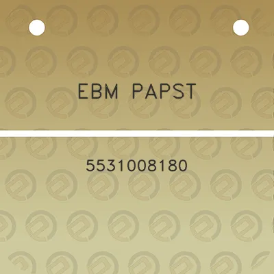 ebm-papst-5531008180