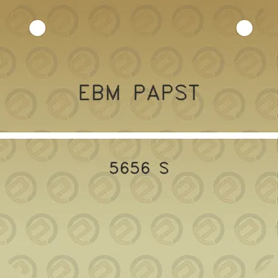 ebm-papst-5656-s