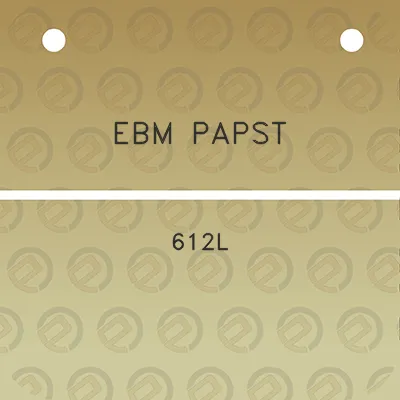 ebm-papst-612l