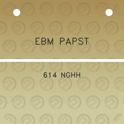 ebm-papst-614-nghh