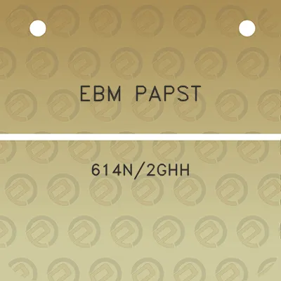 ebm-papst-614n2ghh