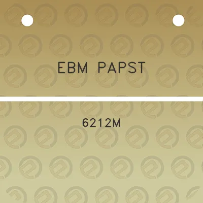 ebm-papst-6212m