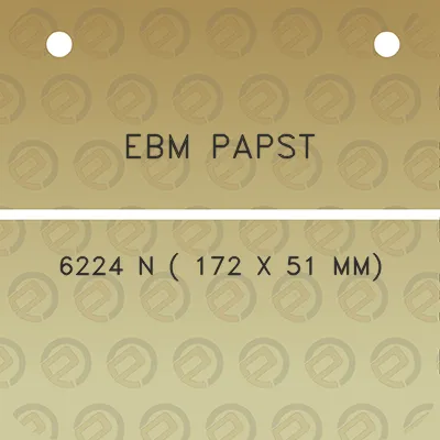 ebm-papst-6224-n-172-x-51-mm