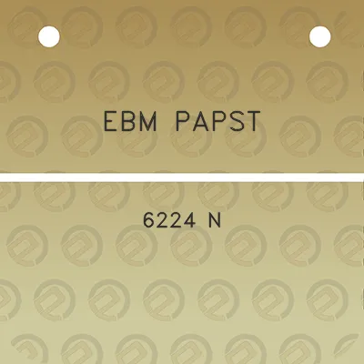 ebm-papst-6224-n