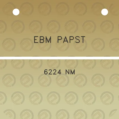 ebm-papst-6224-nm