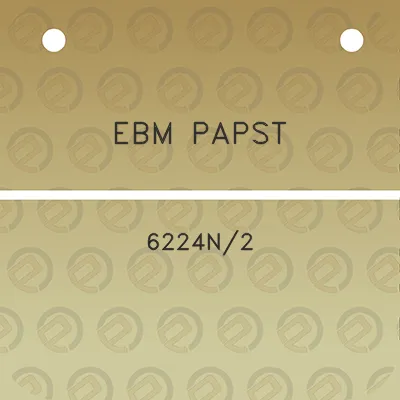 ebm-papst-6224n2