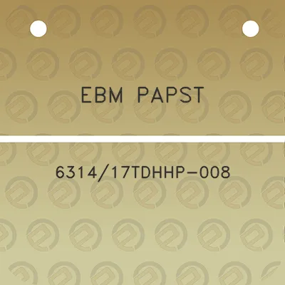 ebm-papst-631417tdhhp-008