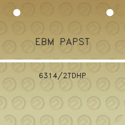 ebm-papst-63142tdhp