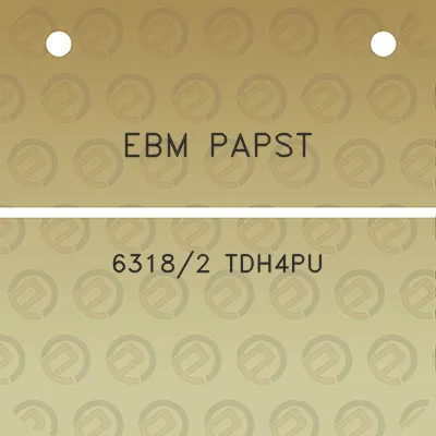 ebm-papst-63182-tdh4pu