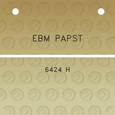 ebm-papst-6424-h