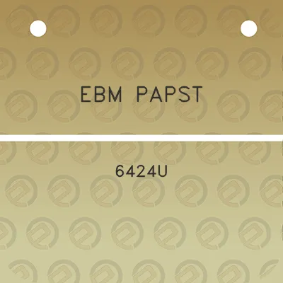 ebm-papst-6424u