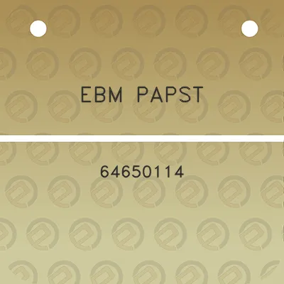 ebm-papst-64650114