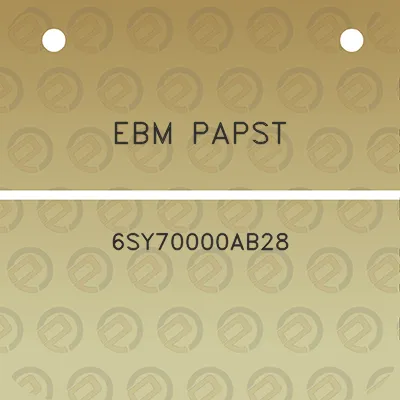 ebm-papst-6sy70000ab28