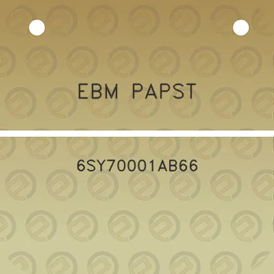 ebm-papst-6sy70001ab66