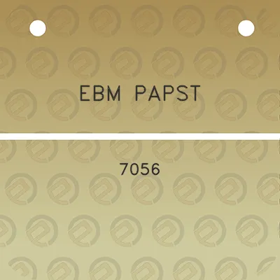 ebm-papst-7056