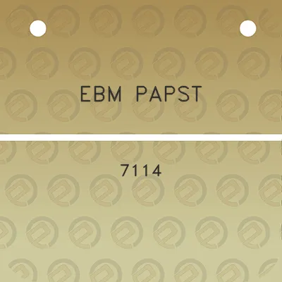 ebm-papst-7114