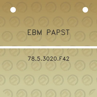 ebm-papst-7853020f42